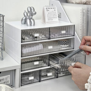 Ins style Acrylic Desktop Pen Holder Desktop Stationery